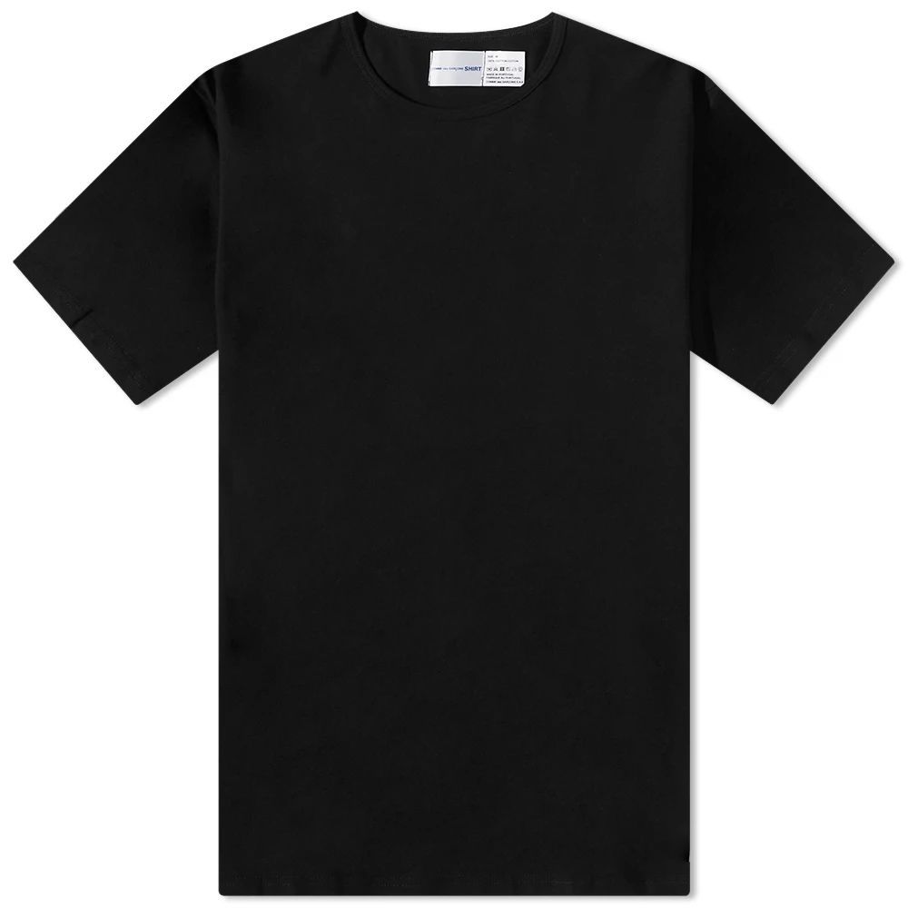Men's Sunspel Crew Neck T-Shirt Black