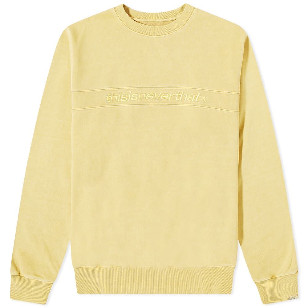 Men's SP-Logo Crew Sweat Yellow