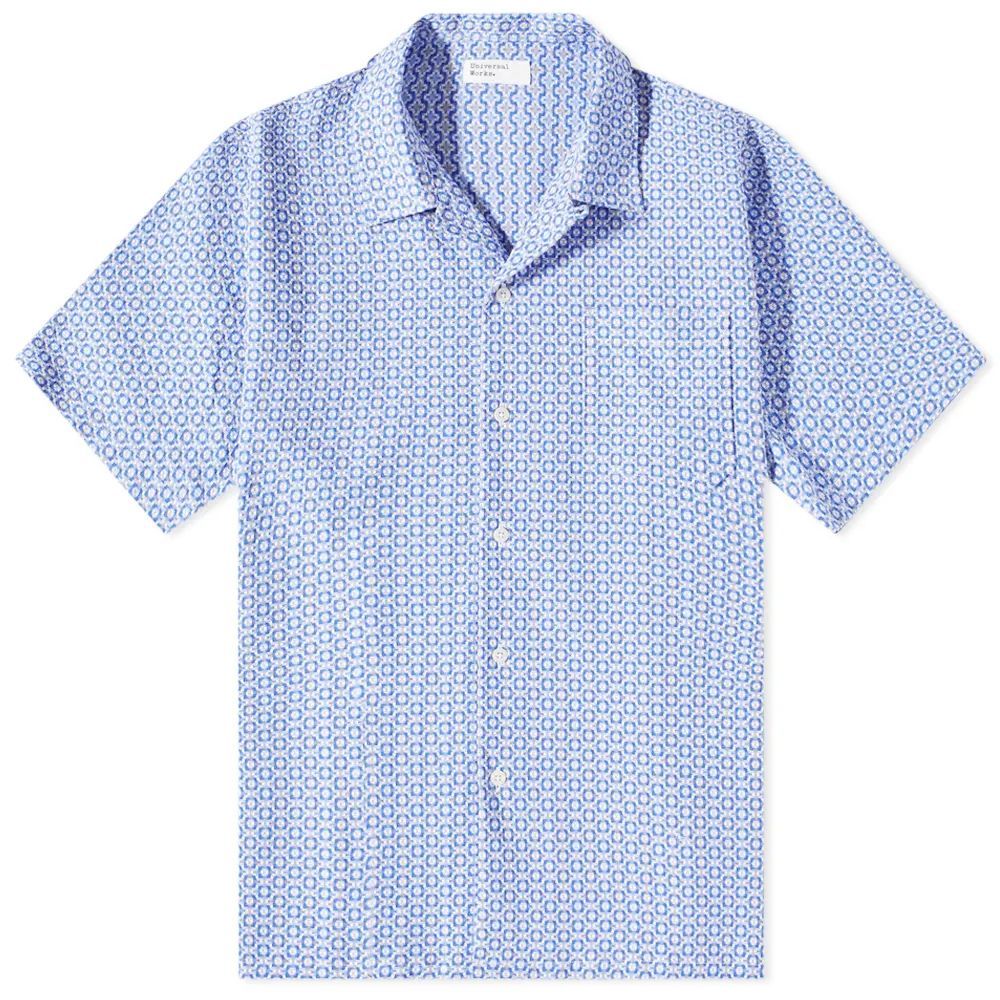 Men's Summer Check Road Shirt Blue