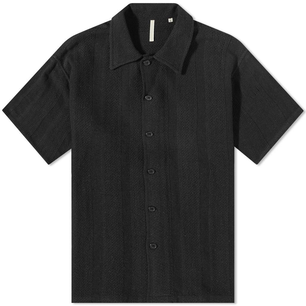 Men's Spacey Vacation Shirt Black