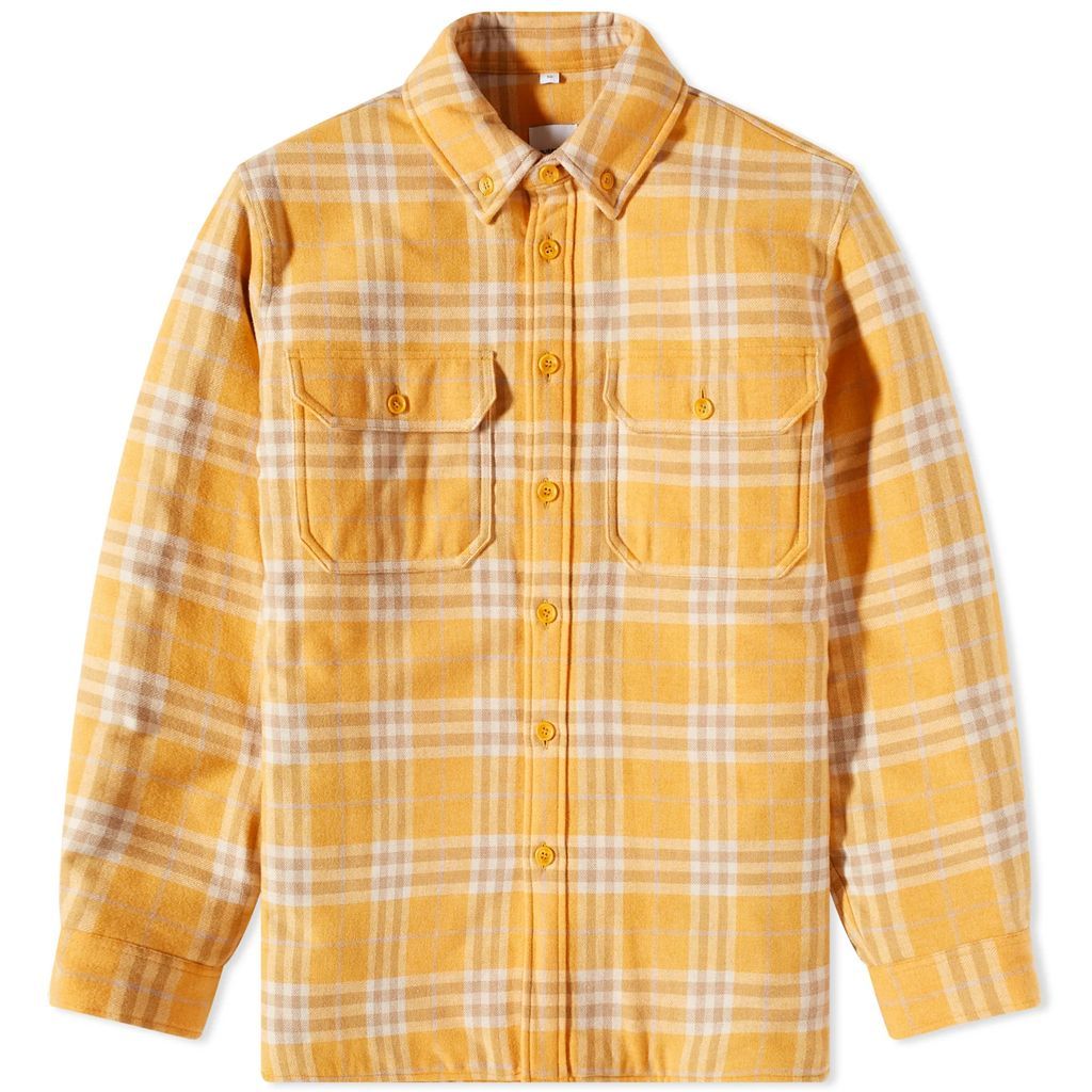 Men's Talbolt Check Overshirt Marigold Ip Check