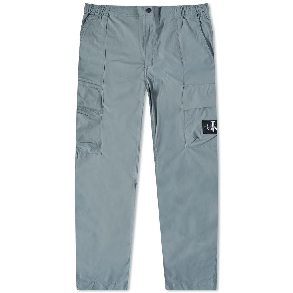 Men's Skinny Washed Cargo Pant Overcast Grey