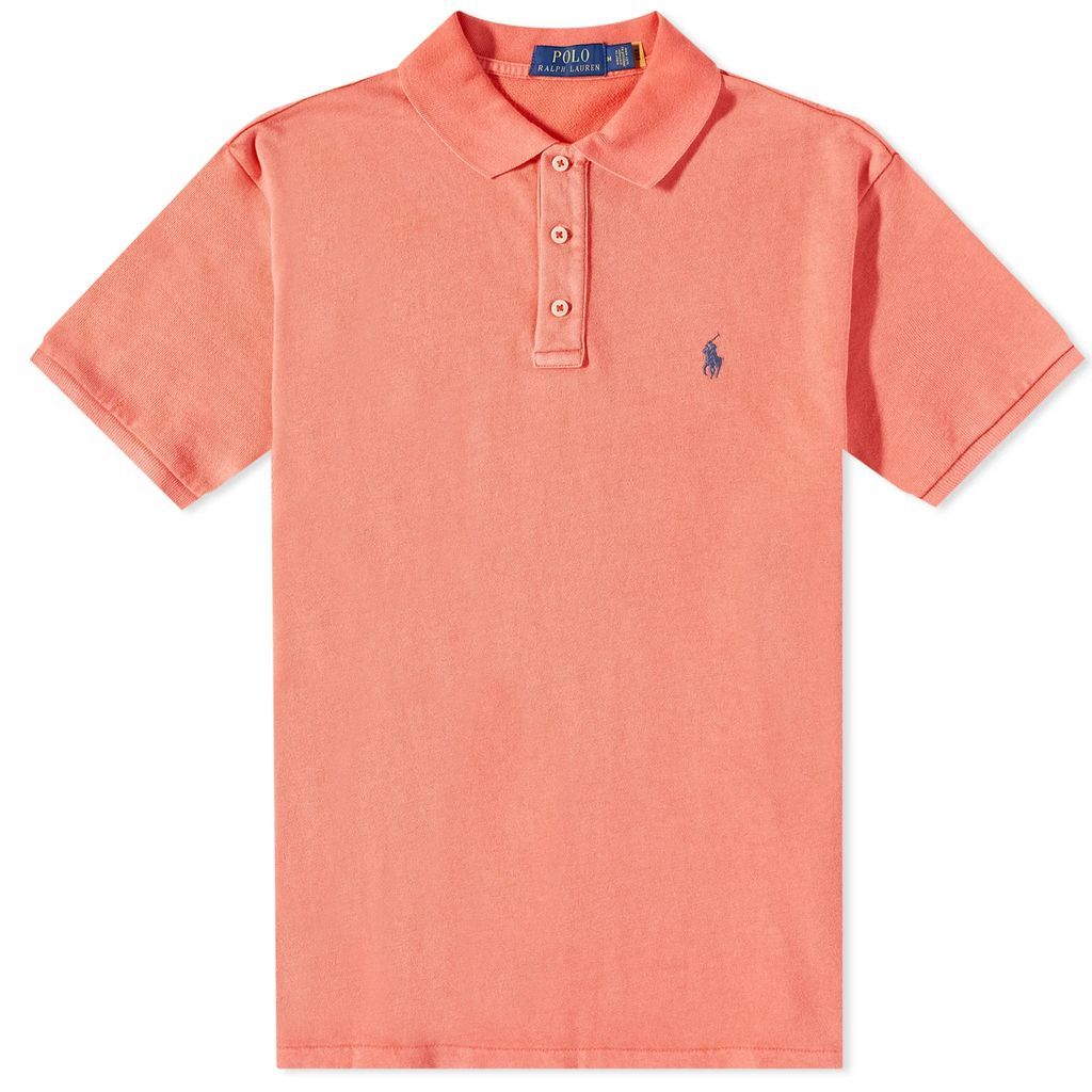 Men's Spa Terry Polo Red Reef