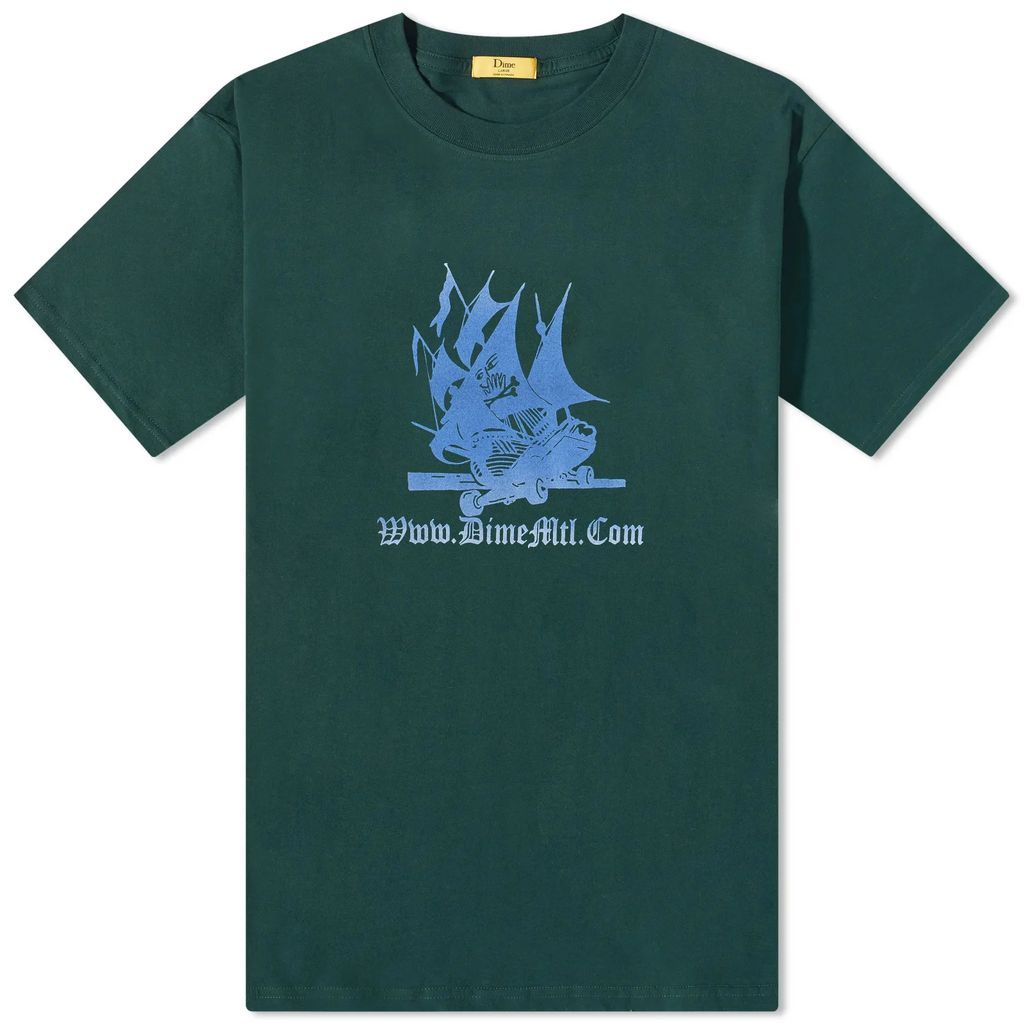 Men's Torrent T-Shirt Green Lake