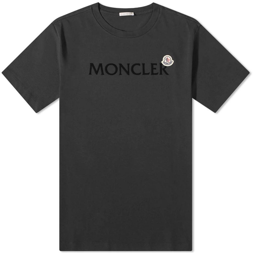 Men's Text Logo T-Shirt Black