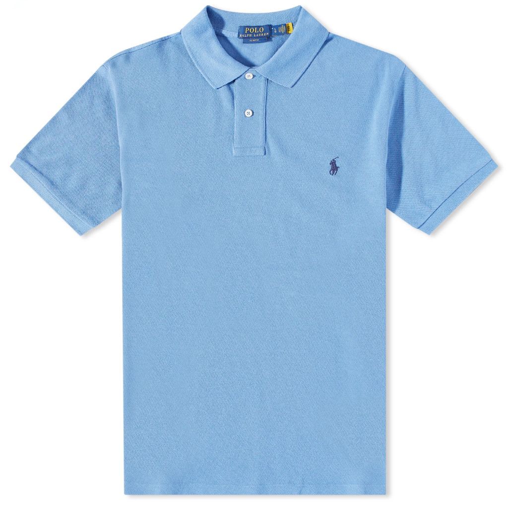 Men's Slim Fit Polo French Blue