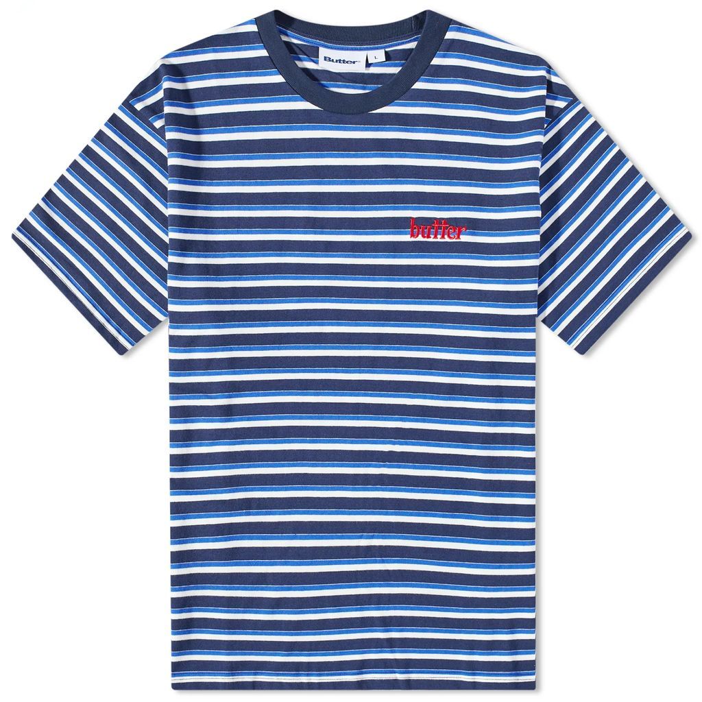 Men's Thomas Stripe T-Shirt Navy/Blue/White