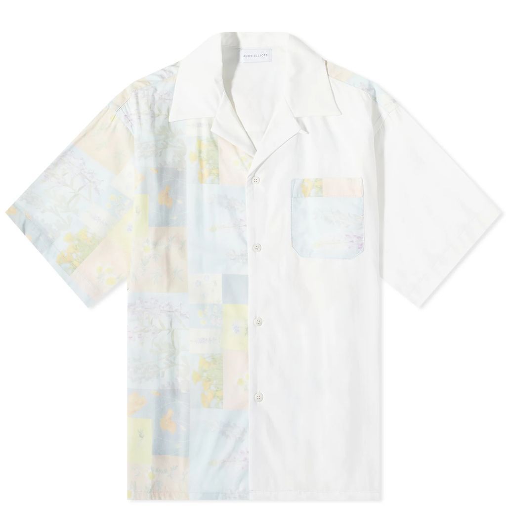 Men's Super Bloom Grid Camp Shirt Multi
