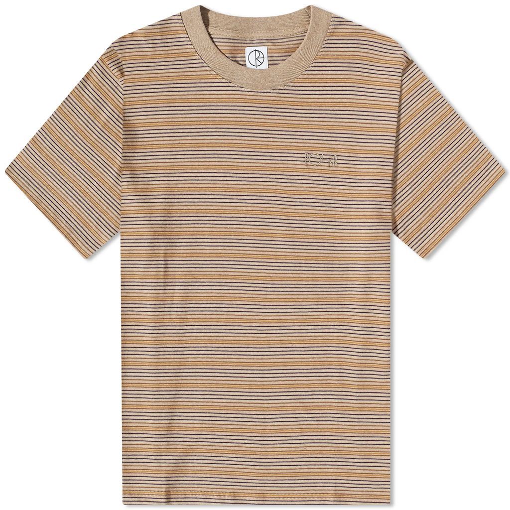 Men's Stripe Surf T-Shirt Camel