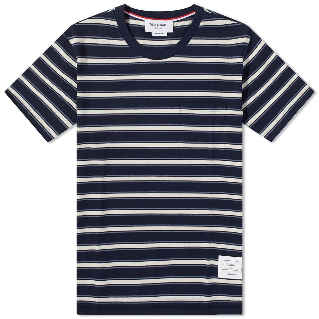 Men's Stripe T-Shirt Navy