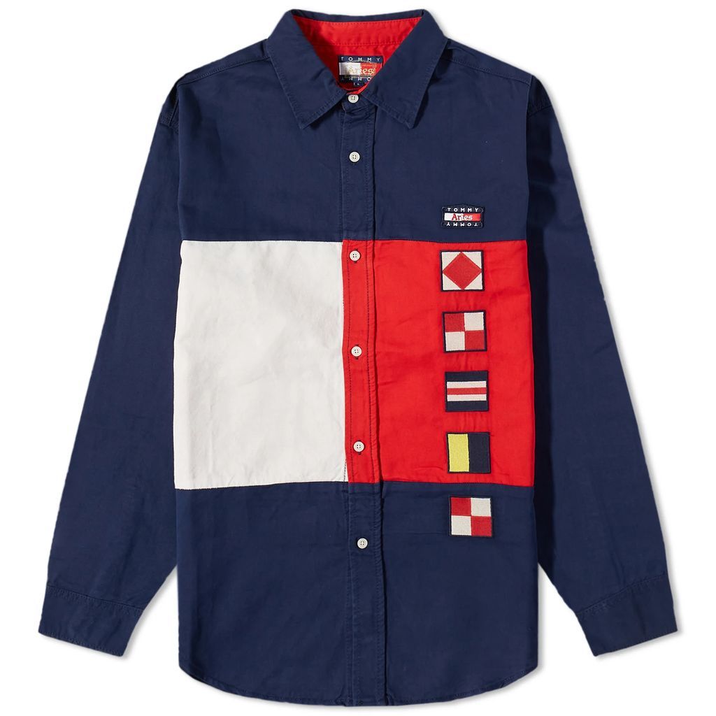 Men's x Aries Multi Flags Shirt Desert Sky