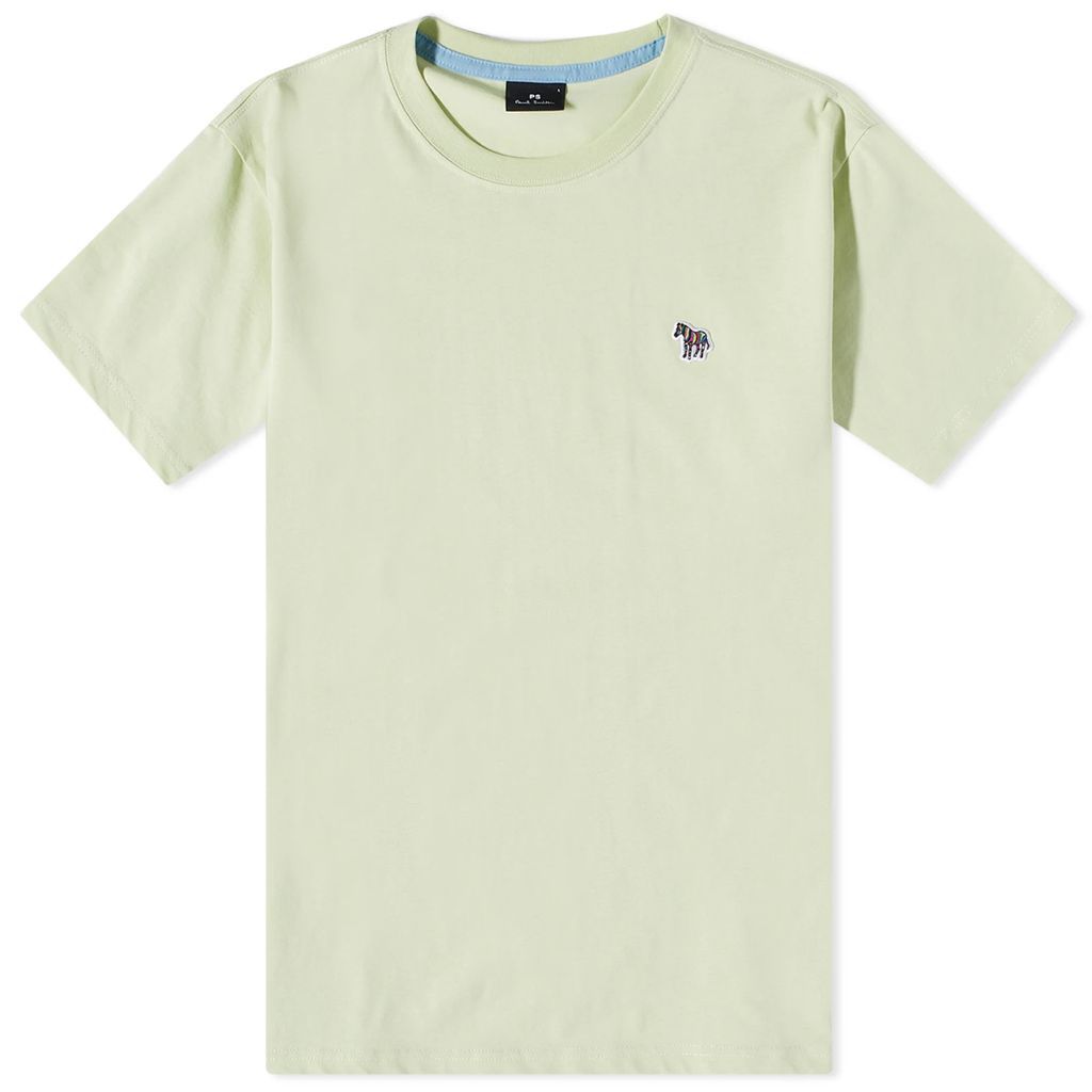 Men's Zebra Logo T-Shirt Lime