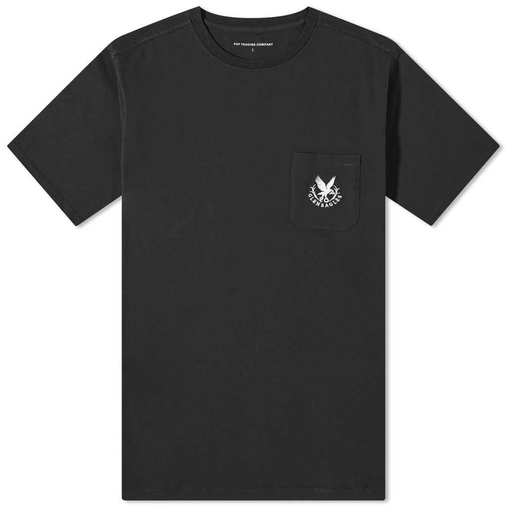 Men's x Gleneagles by END. Logo Pocket T-Shirt Black