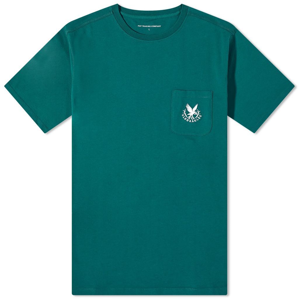 Men's x Gleneagles by END. Logo Pocket T-Shirt Dark Green