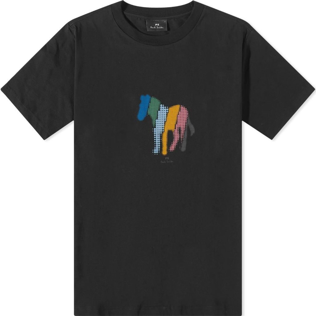 Men's Zebra T-Shirt Black