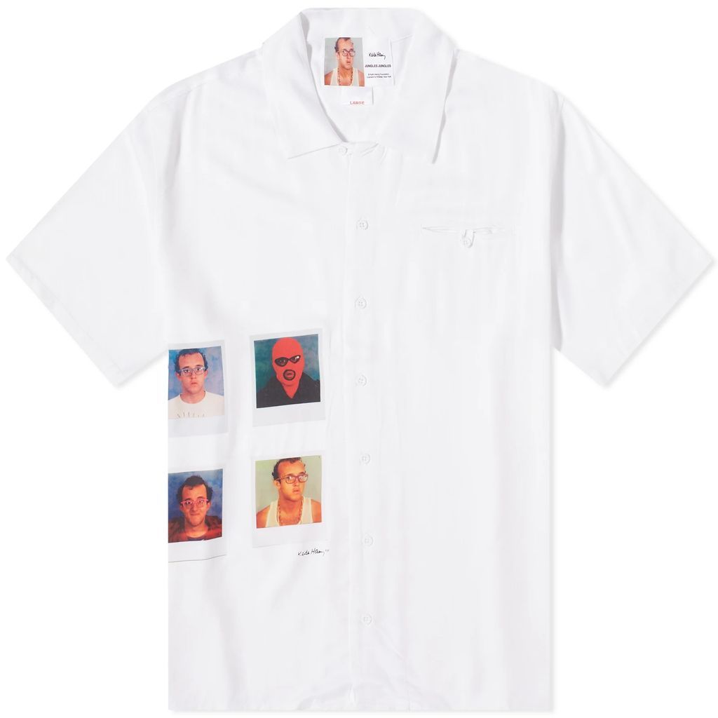 Men's x Keith Haring Polaroids Vacation Shirt White