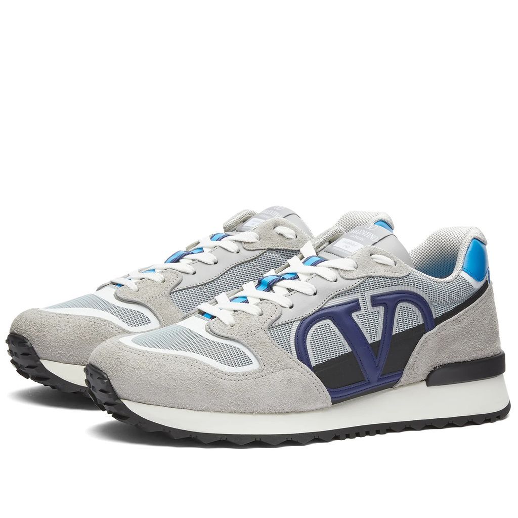 Men's V Logo Sneaker Light Blue