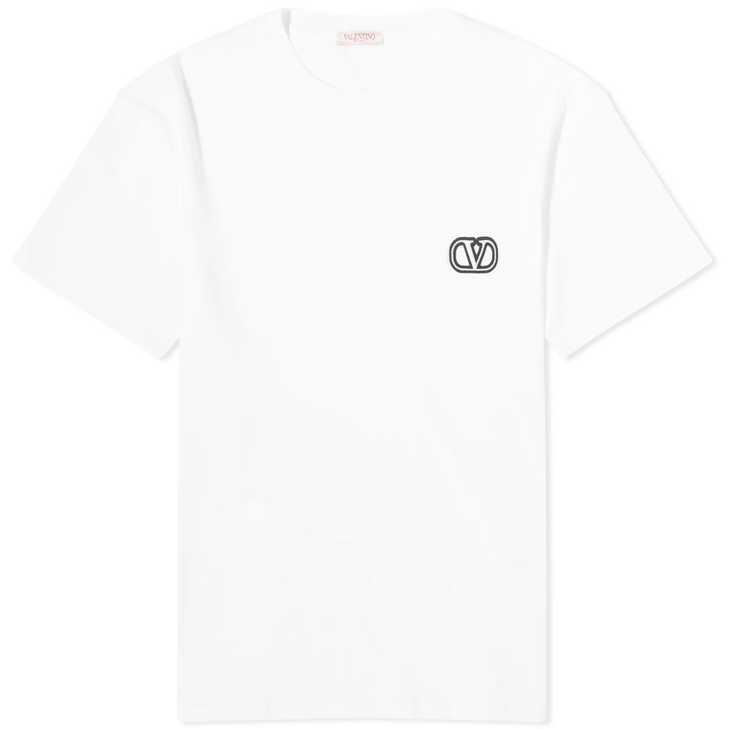 Men's V Logo T-Shirt White