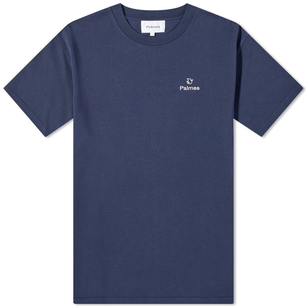 Men's Allan Chest Logo T-Shirt Navy