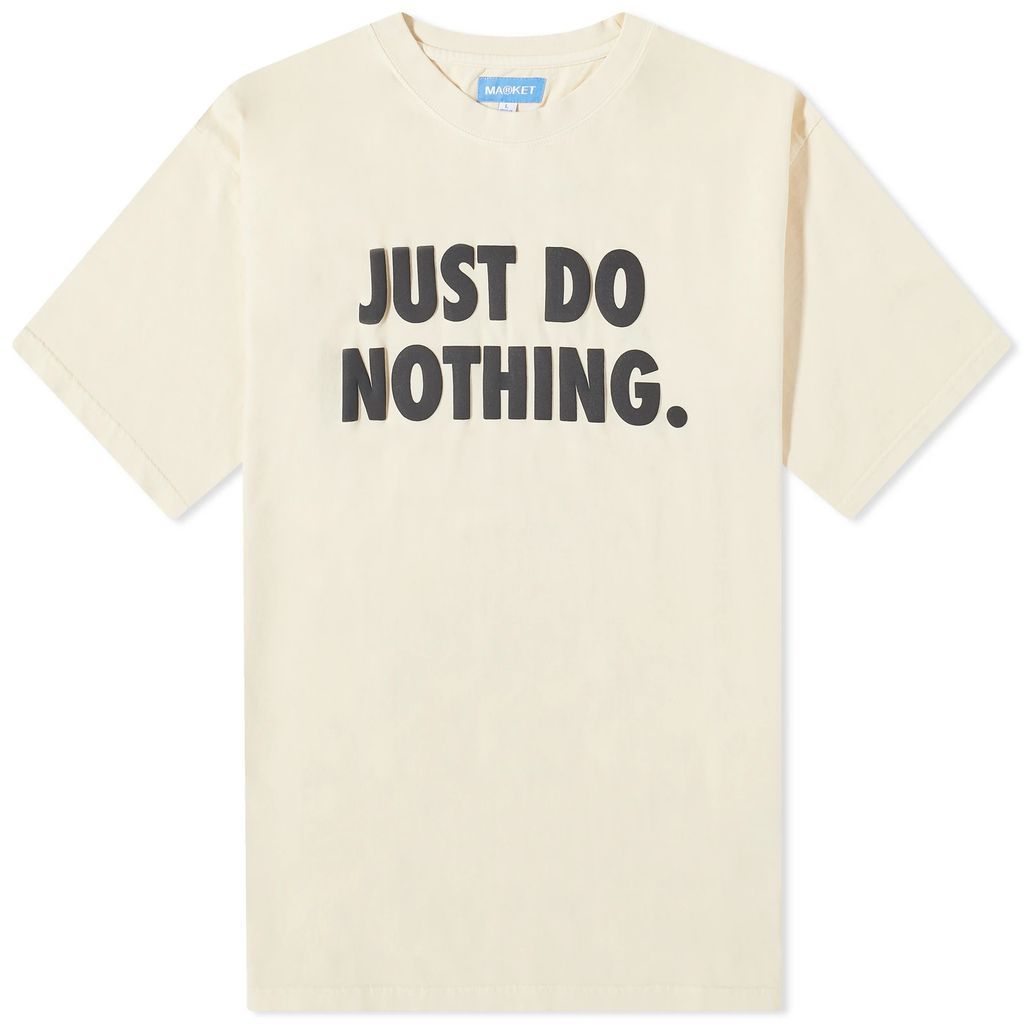 Men's Just Do Nothing T-Shirt Ecru