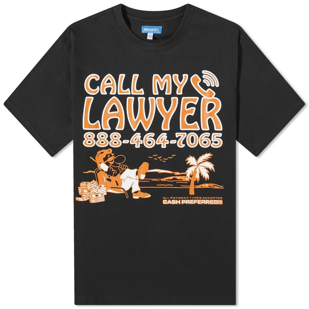 Men's Offshore Lawyer T-Shirt Black