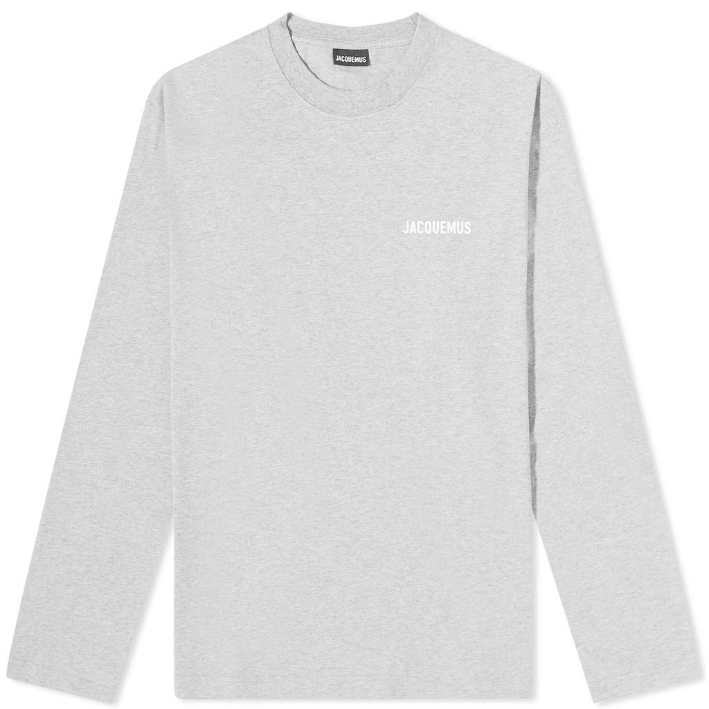 Men's Long Sleeve Classic Logo T-Shirt Grey