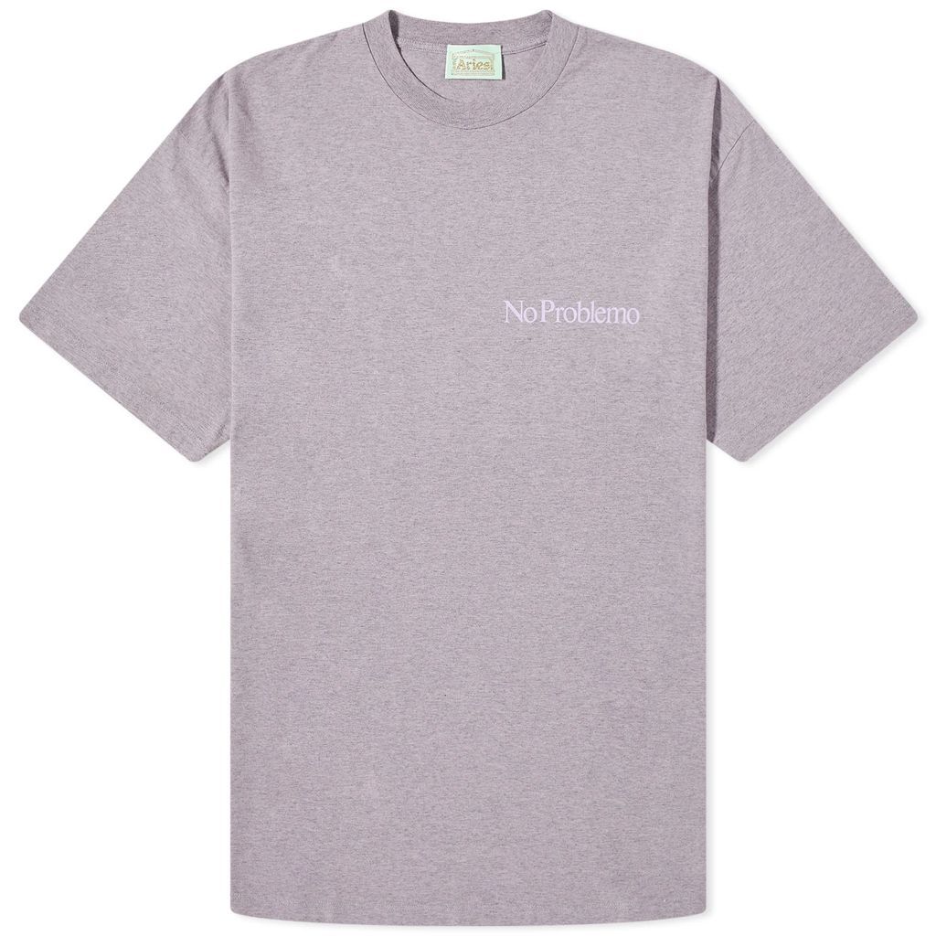 Overdyed Melange Mini Problemo T-Shirt Lilac Marl