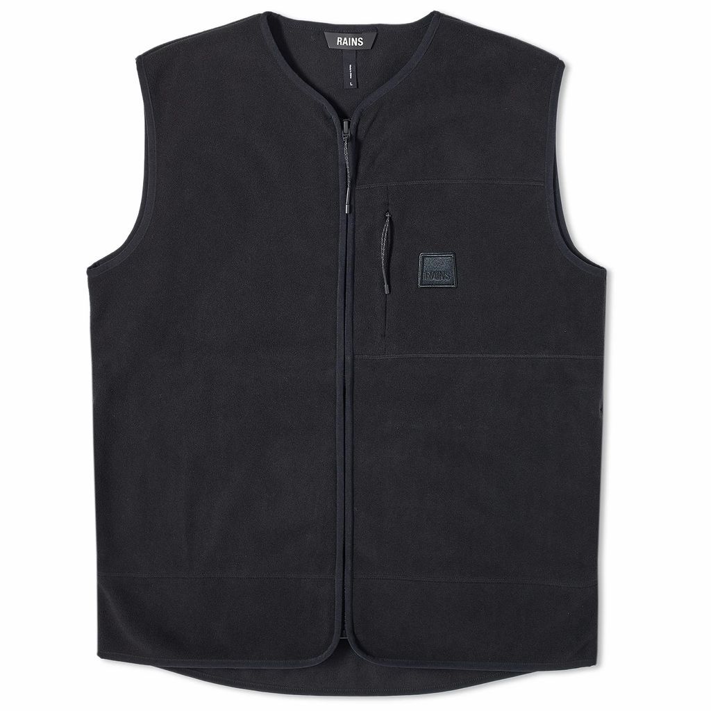 Men's Fleece Vest Black
