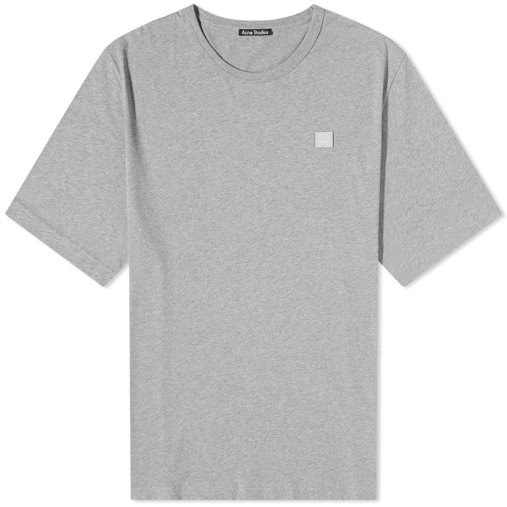 Exford Face T-Shirt Light Grey Melange