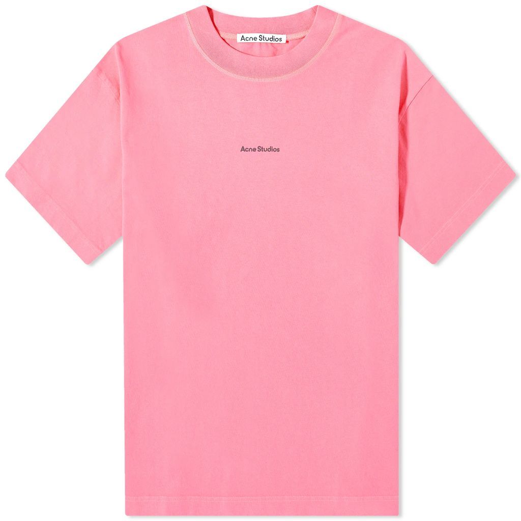 Men's Extorr Stamp T-Shirt Neon Pink