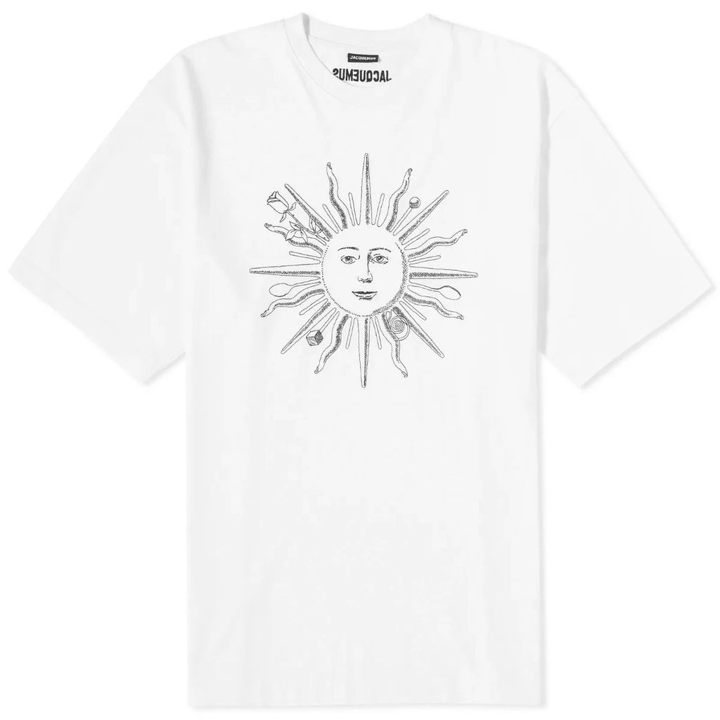 Men's Sun T-Shirt White Royal Sun