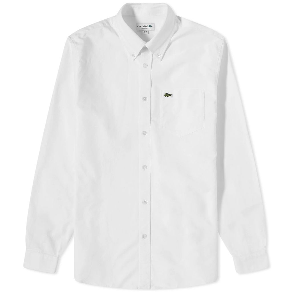 Men's Button Down Oxford Shirt White