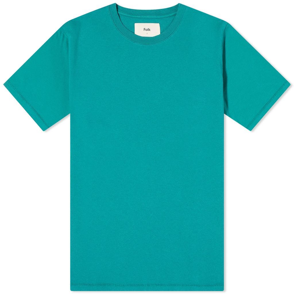 Men's Contrast Sleeve T-Shirt Alpine Green
