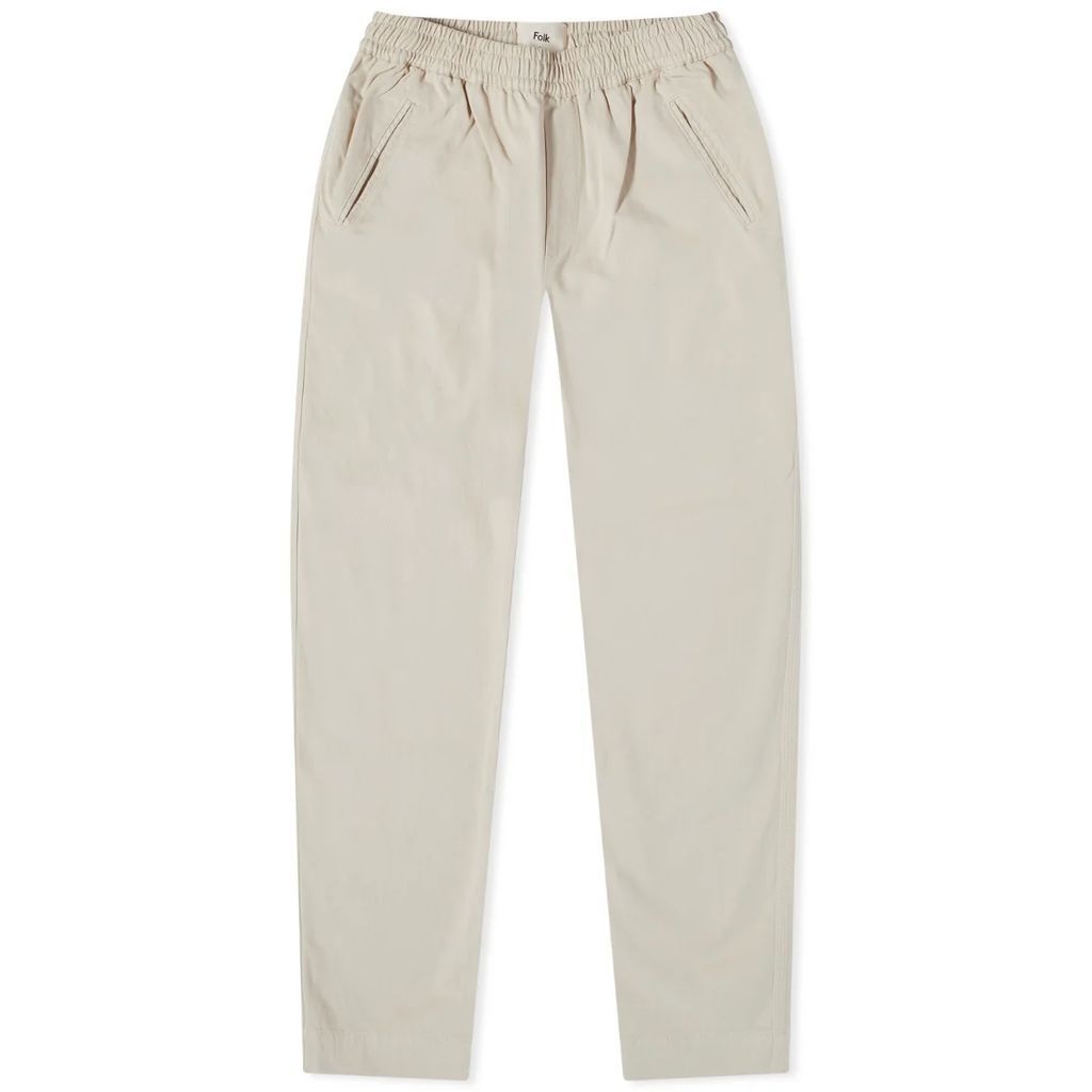 Men's Drawcord Assembly Pant Stone Brushed Twill