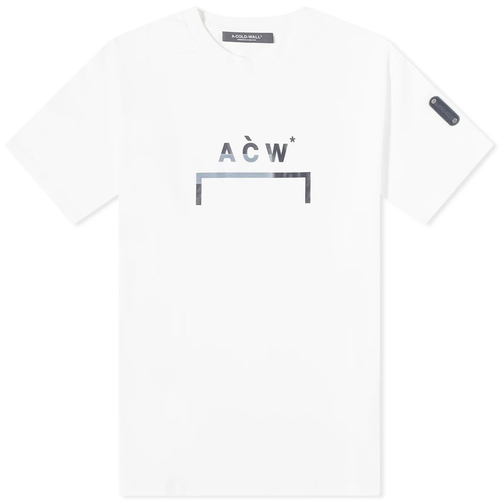 Men's Strata Bracket T-Shirt White