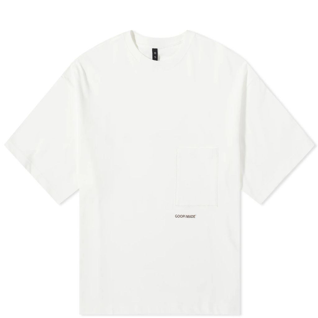 Men's x master-piece MGear-T3 Logo Pocket T-Shirt Ivory