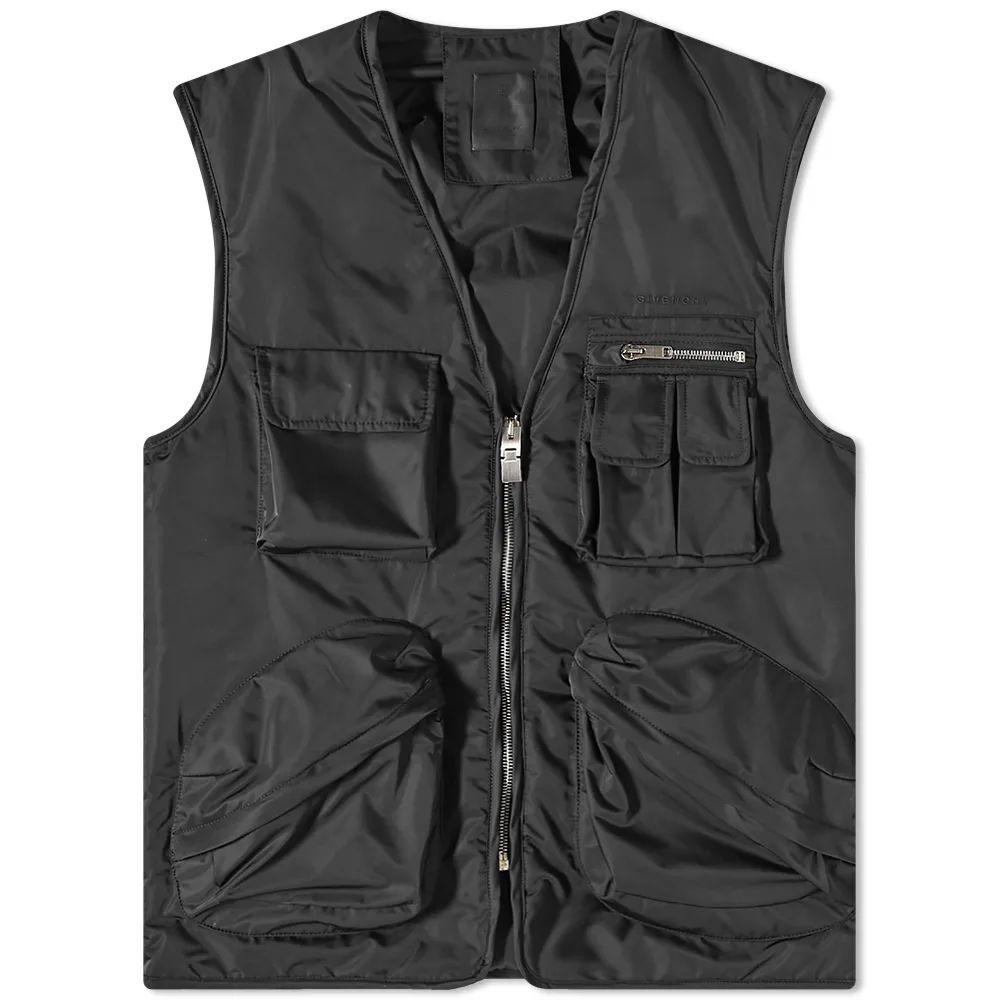 Men's Multipocket Vest Black