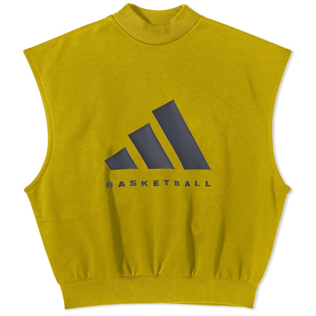 Basketball Sleeveless Logo T-Shirt Pulse Olive
