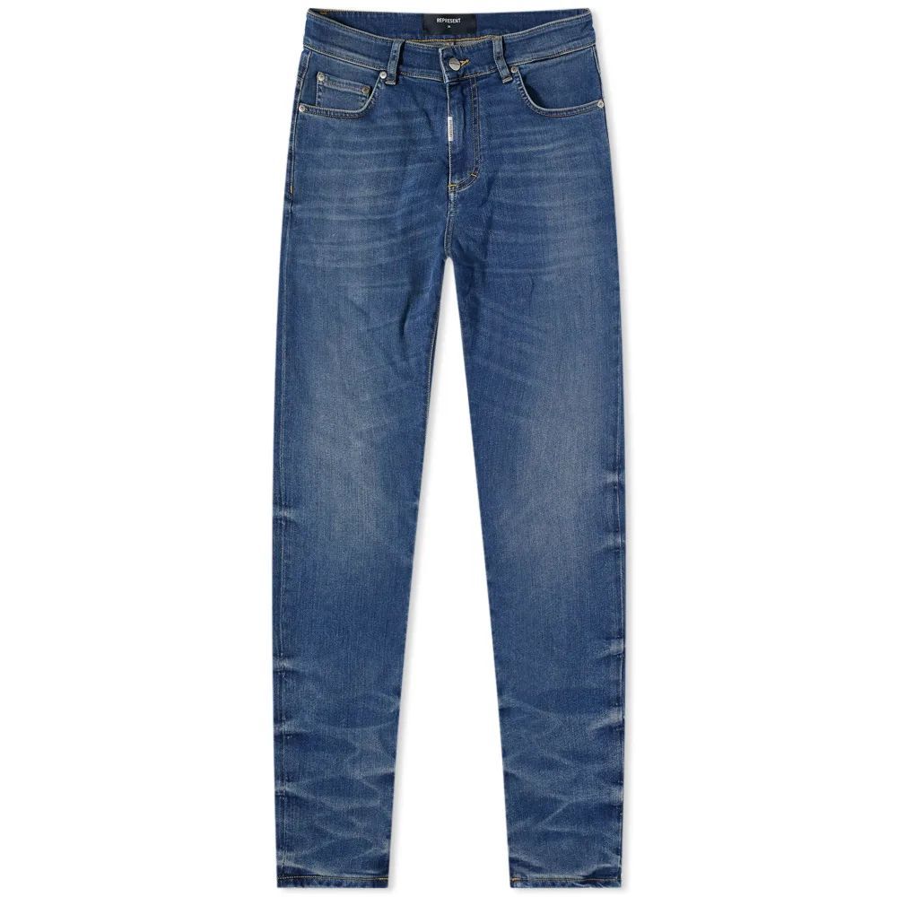 Men's Essential Denim Jeans Vintage Blue