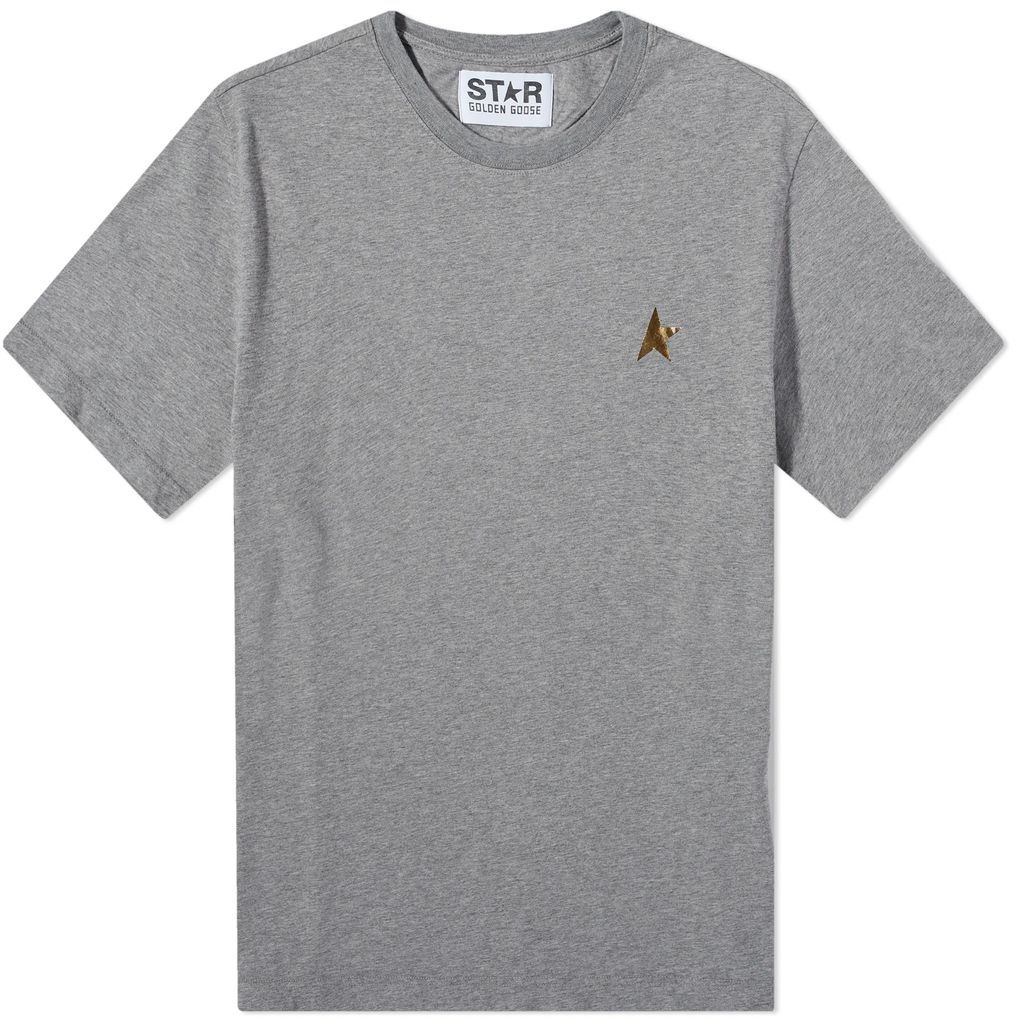 Men's Star Logo T-Shirt Grey Melange