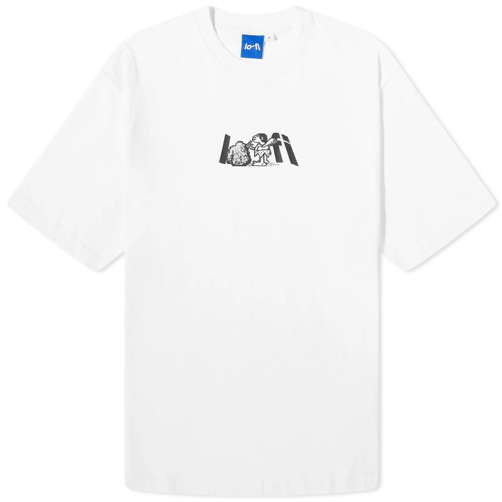 Men's Stone Logo T-Shirt White