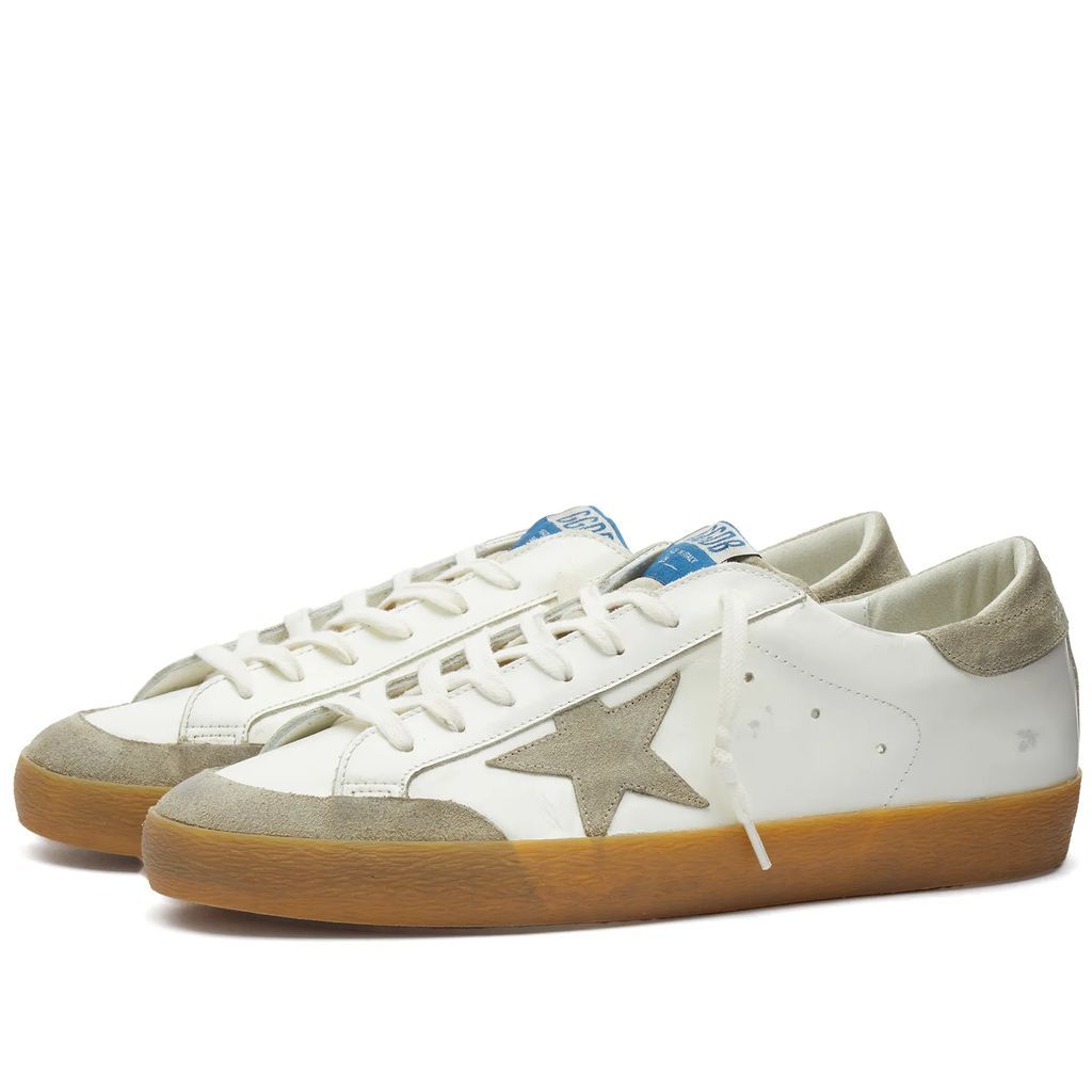 Men's Super-Star Leather Sneaker Milky/Taupe