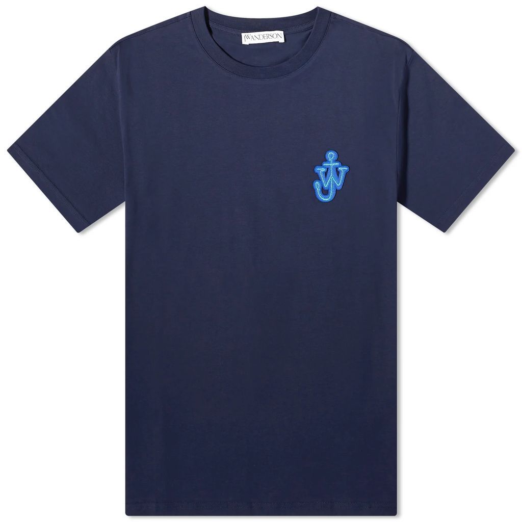Men's Anchor Patch T-Shirt Navy
