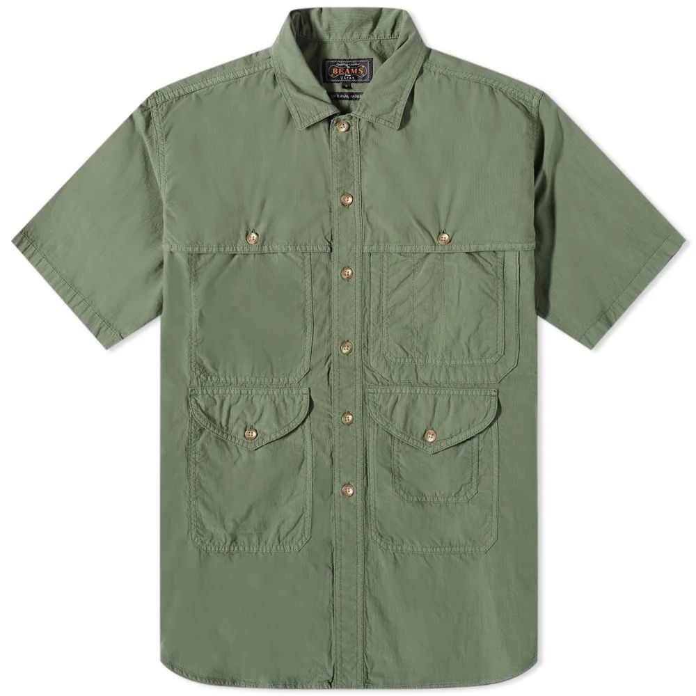 Men's Adventure II Short Sleeve Ripstop Shirt Green