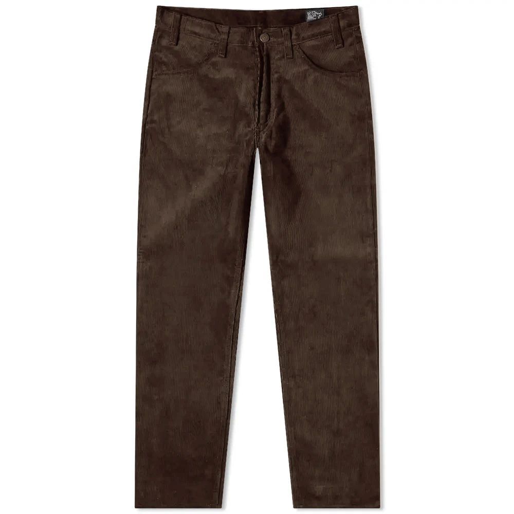 Men's 107 Ivy Fit Corduroy Jeans Coffee Brown