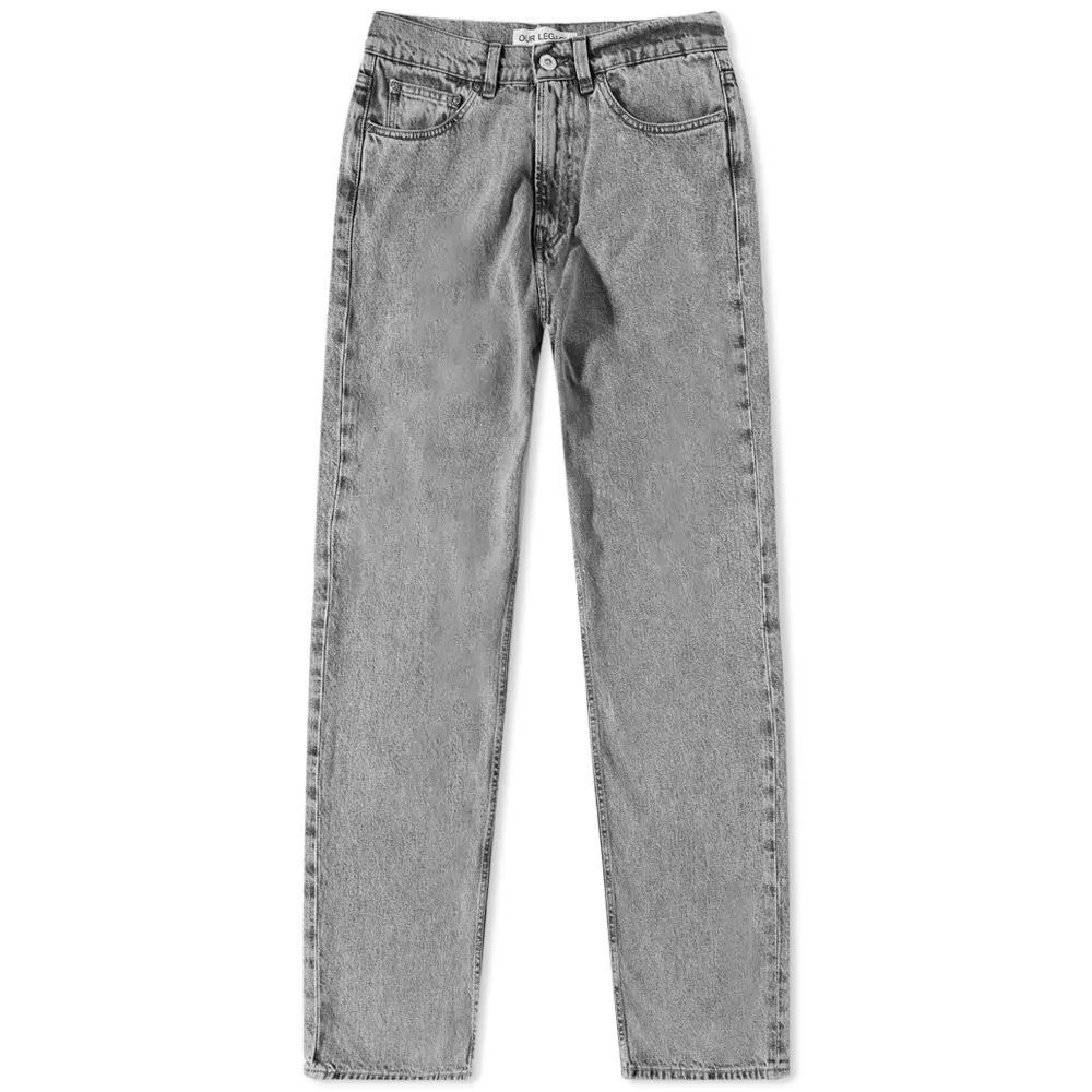 Men's Third Cut Jeans Superbleach Black Denim
