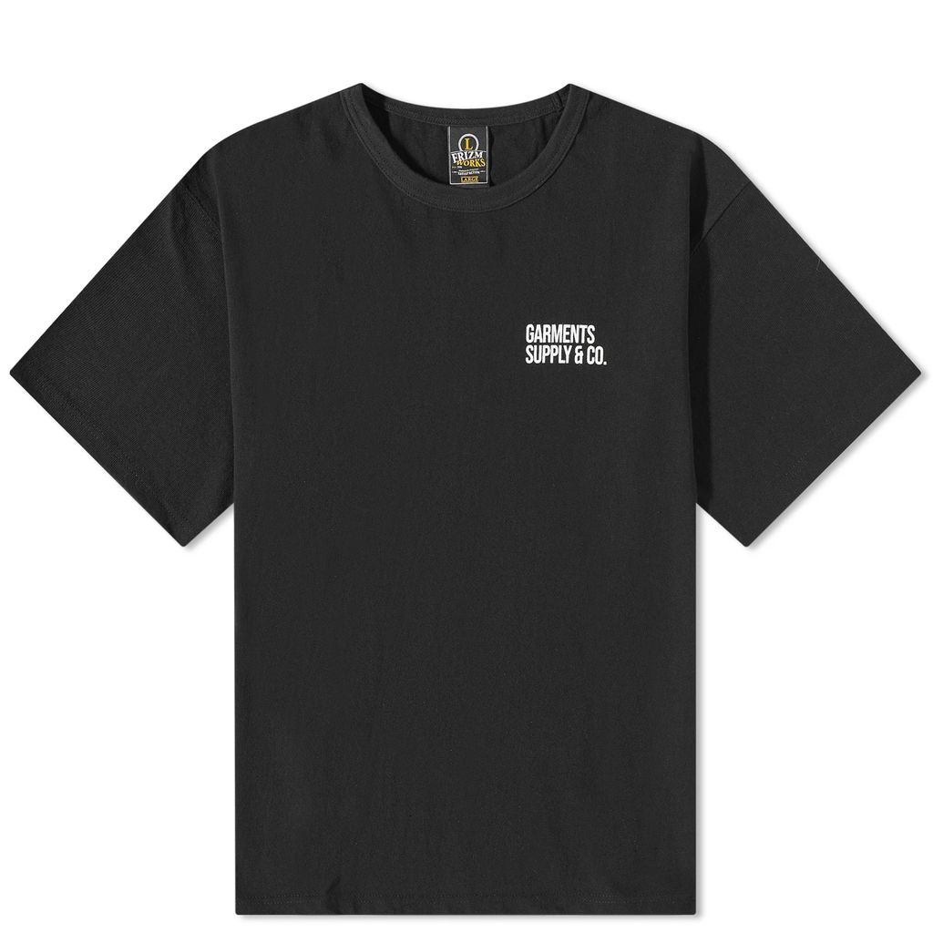 Men's Service Label T-Shirt Black