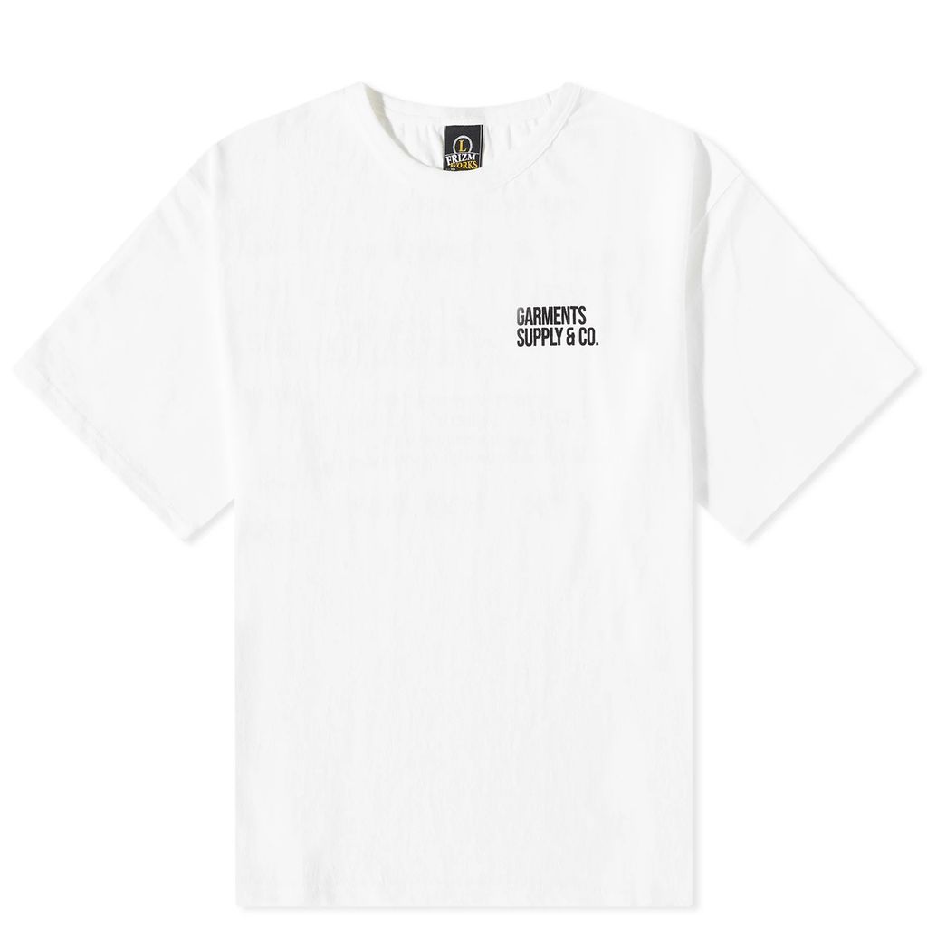 Men's Service Label T-Shirt White