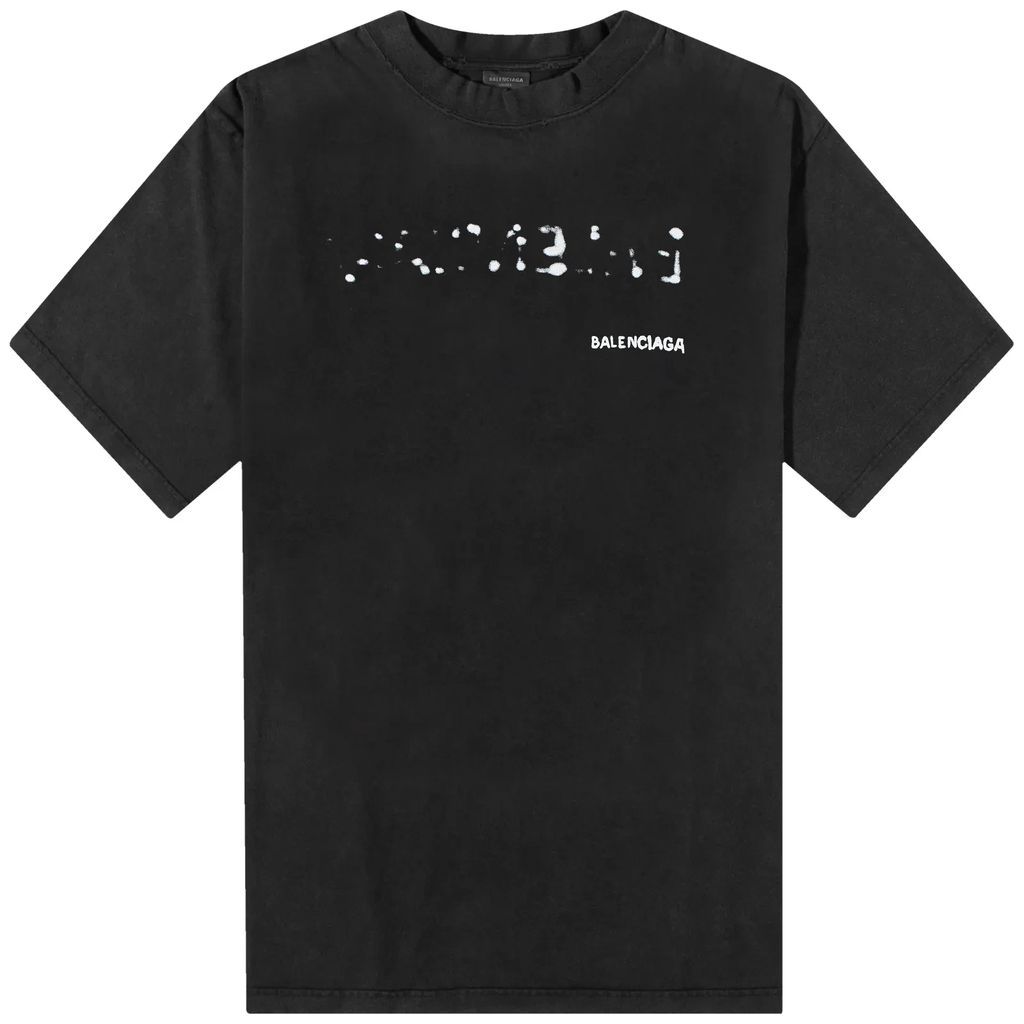 Men's Bleed Logo T-Shirt Black/White