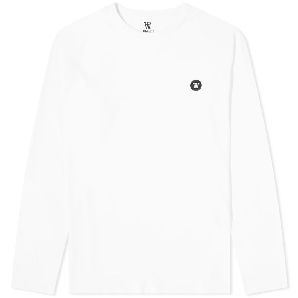 Men's Long Sleeve Mel T-Shirt White